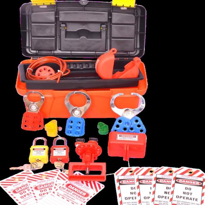 Lockout Tagout Personal Safety Tool Box Kit
