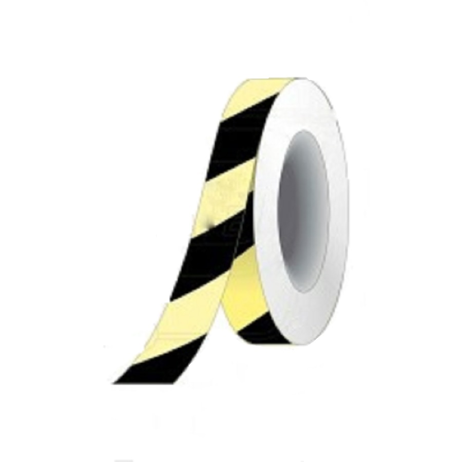 NIGHT GLOW BLACK DIAGNOL TAPE 50 MM X 10 M