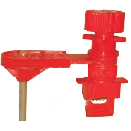 UNIVERSAL VALVE LOCKOUT WITH ONE LONG ARM
