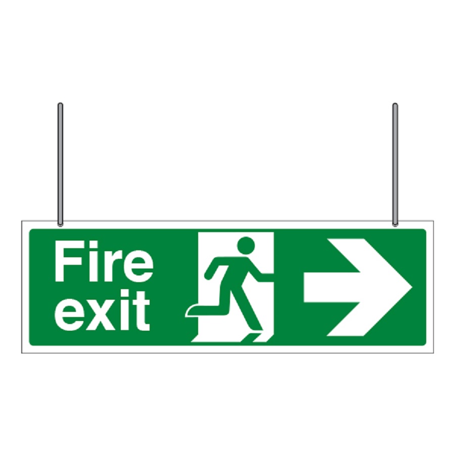 BOX TYPE TWO SIDE LED EXIT SIGN