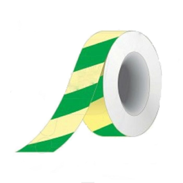 NIGHT GLOW GREEN DIAGNOL TAPE 50 MM X 10 M