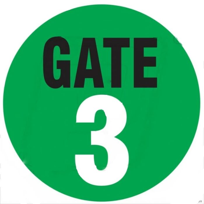 GATE NUMBER