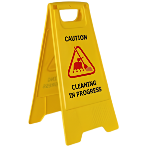 Best Caution Floor Stand Cleaning in Progress Safety Sign
