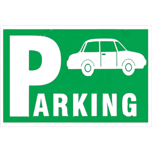 Car Parking Sign Board