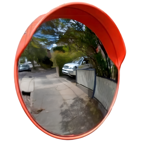 Durable Convex Mirror 1000 mm Wide Blind Corner Visibility