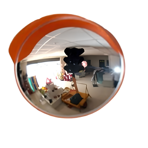 Durable Convex Mirror 450 mm for Safe Parking Visibility