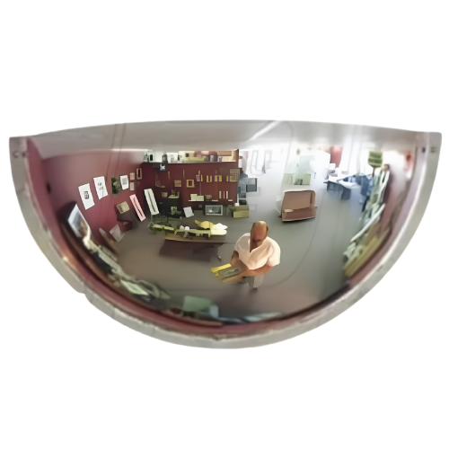 Half Dome Mirror 18 Inch for Wide Safety Visibility