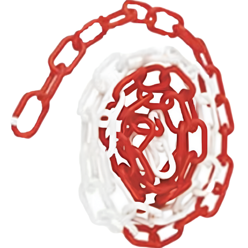 Lightweight Plastic Safety Chain for Traffic Control