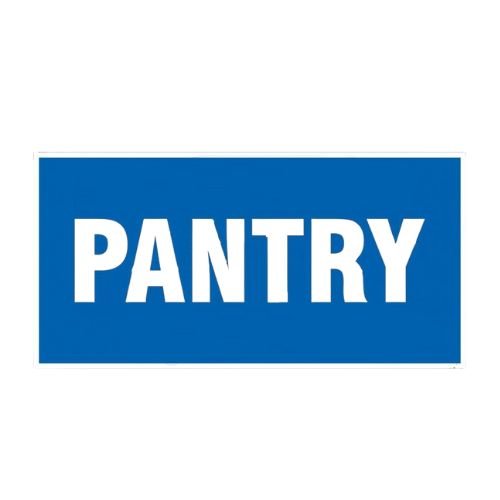 Pantry Sign Board GFSC146 | 3M Vinyl Department Sign