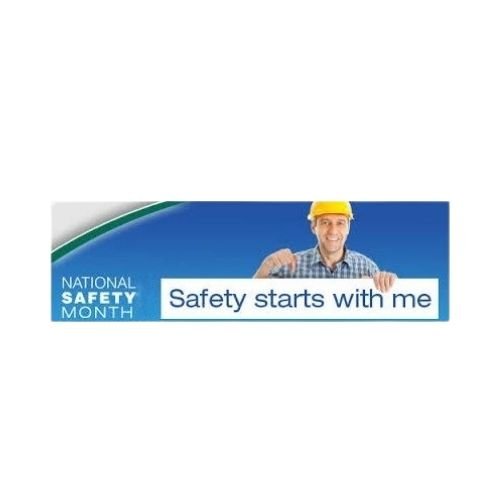 Safety Week Banner | Industrial Safety Awareness Display