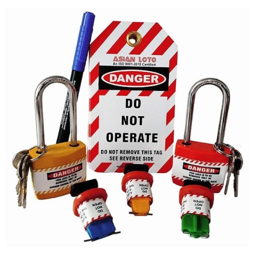 Small Lockout Tagout Kit for MCB Lockout