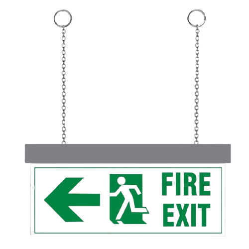 LED Fire Exit With Arrow Sign