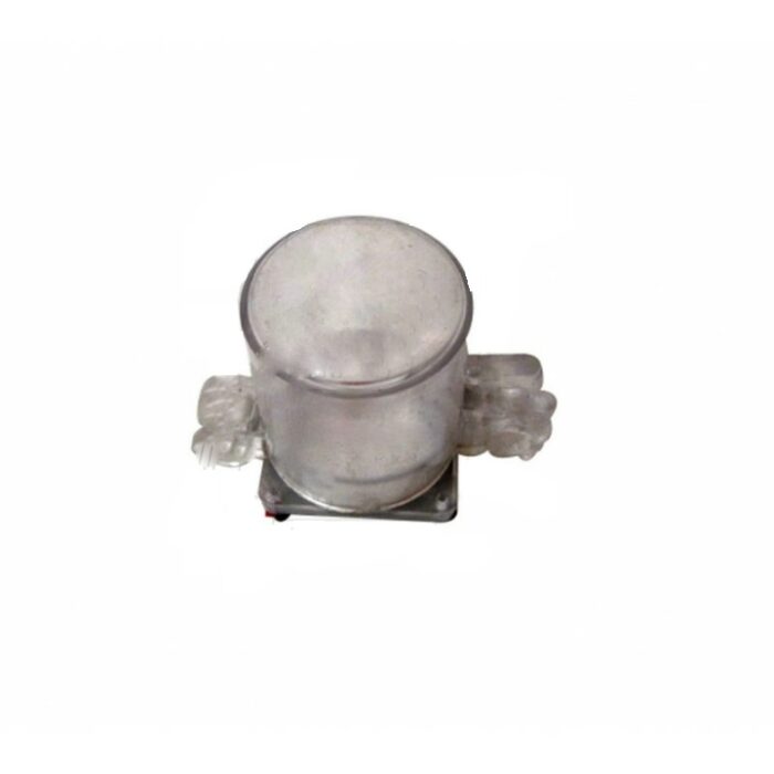 EMERGENCY PUSH BUTTON LOCKOUT WITH CHAIN