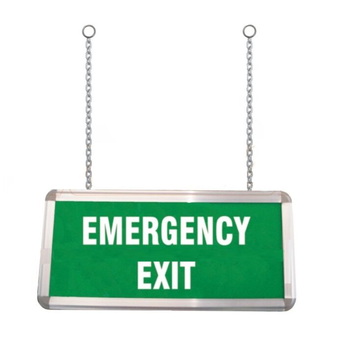 BOX TYPE TWO SIDE LED EXIT SIGN