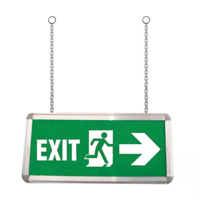 BOX TYPE TWO SIDE LED EXIT SIGN