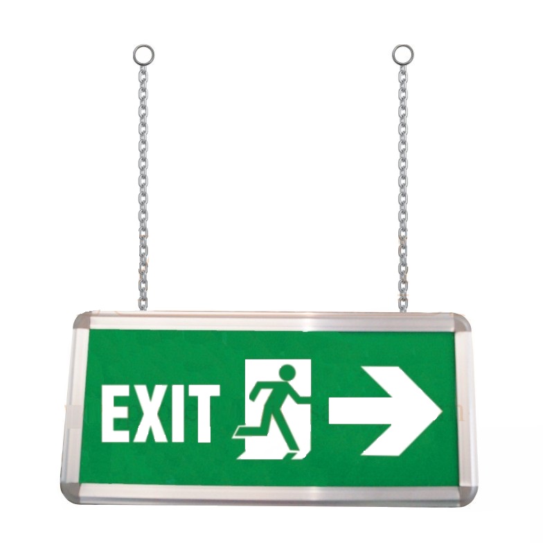BOX TYPE TWO SIDE LED EXIT SIGN