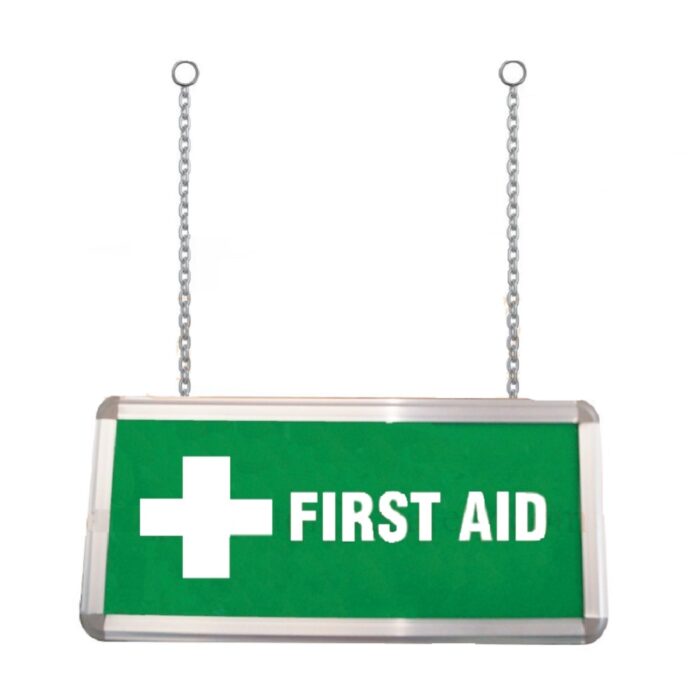 BOX TYPE TWO SIDE LED FIRST AID SIGN