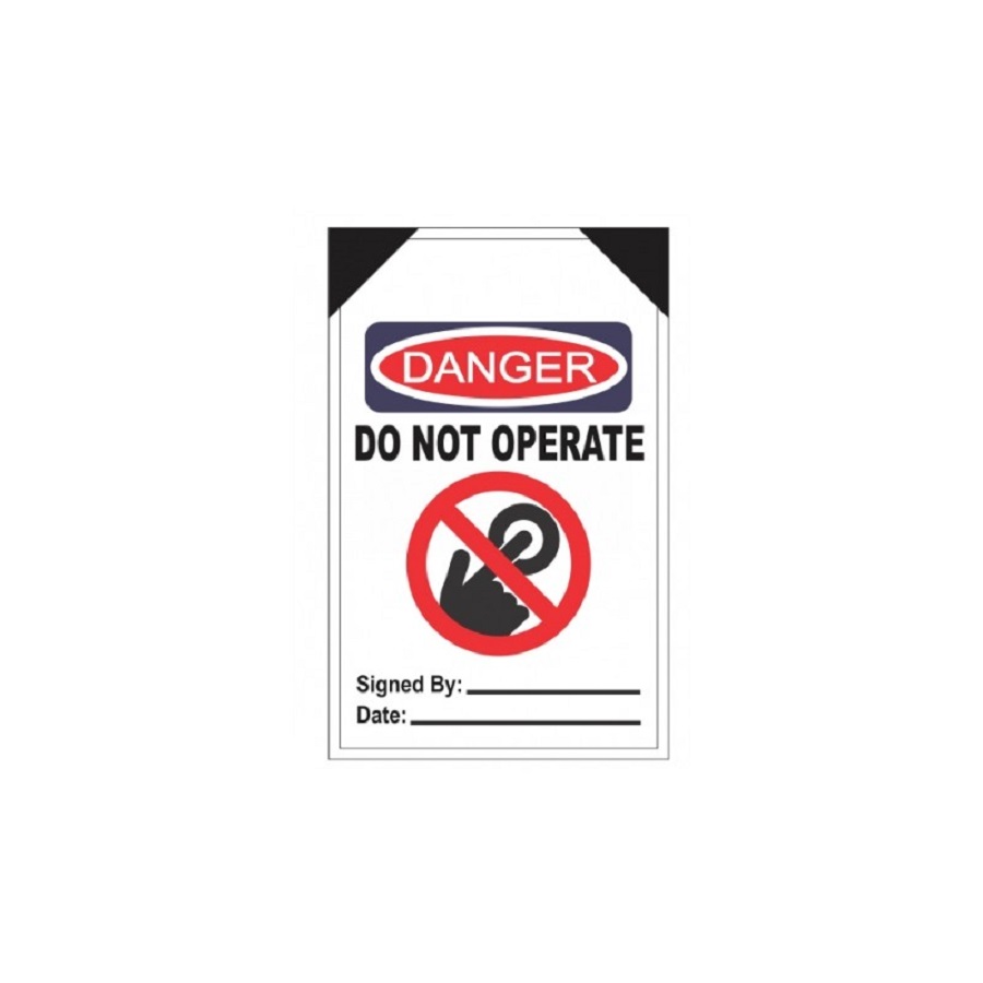 TAG-DENGER-DO NOT OPERATE (SET OF 10 PIECES)