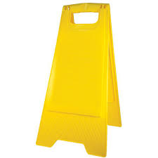CAUTION FLOOR STAND CLEAR
