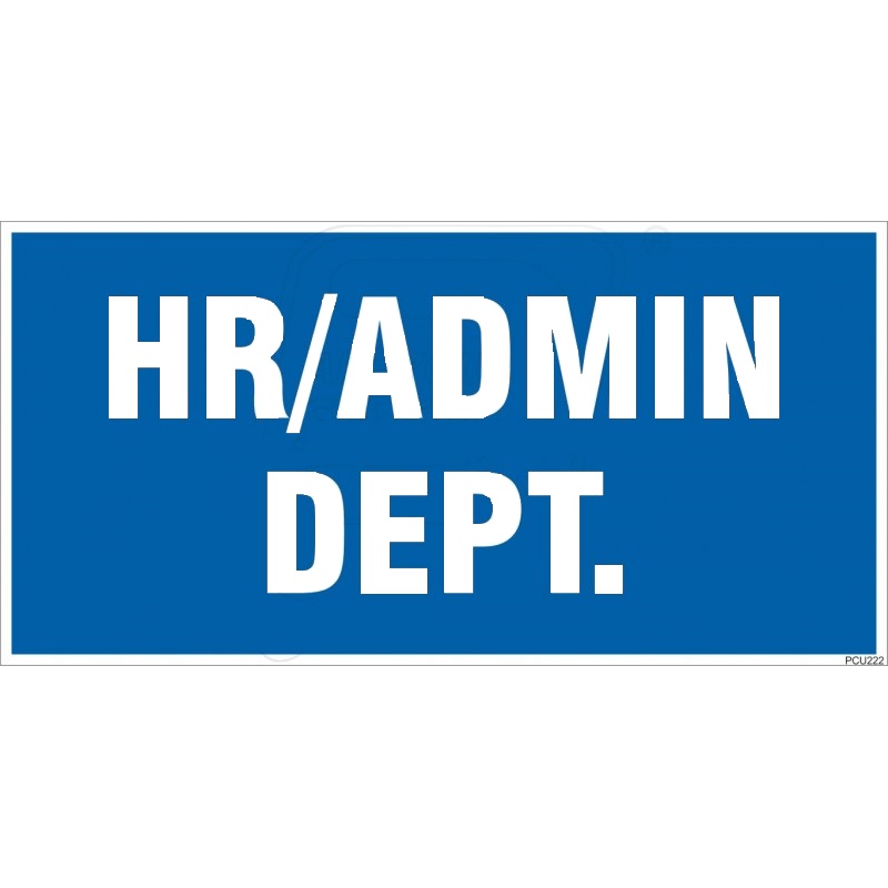 HR- ADMIN DEPT.