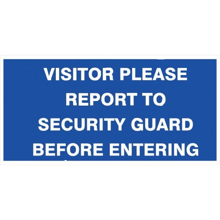 INSTRUCTION FOR VISITOR