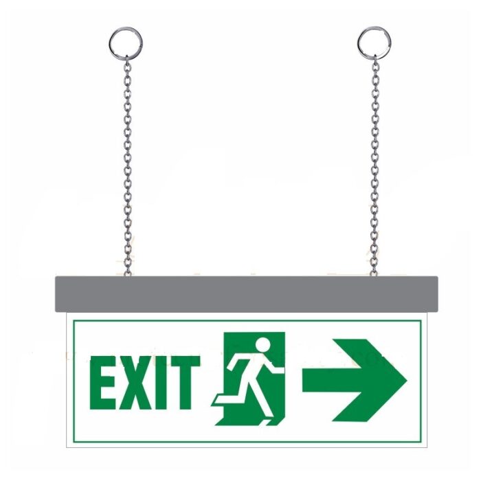 LED EXIT WITH ARROW SIGN