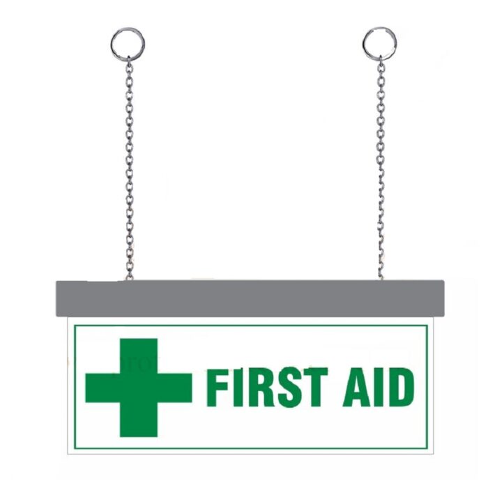 LED FIRST AID SIGN