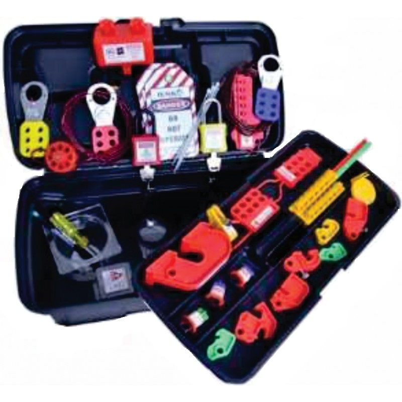 OSHA ELECTRICAL LOCKOUT TOOL BOX KIT