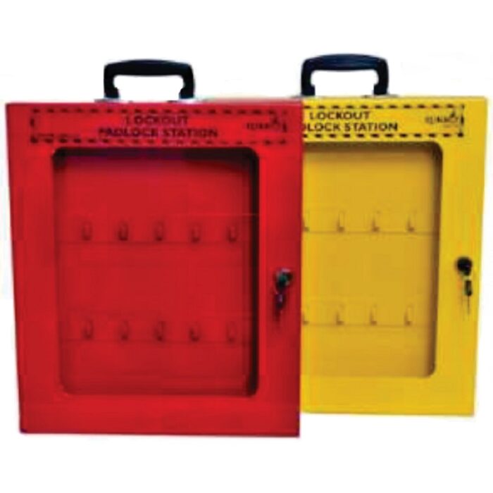 PADLOCK & KEY LOCKOUT STATION