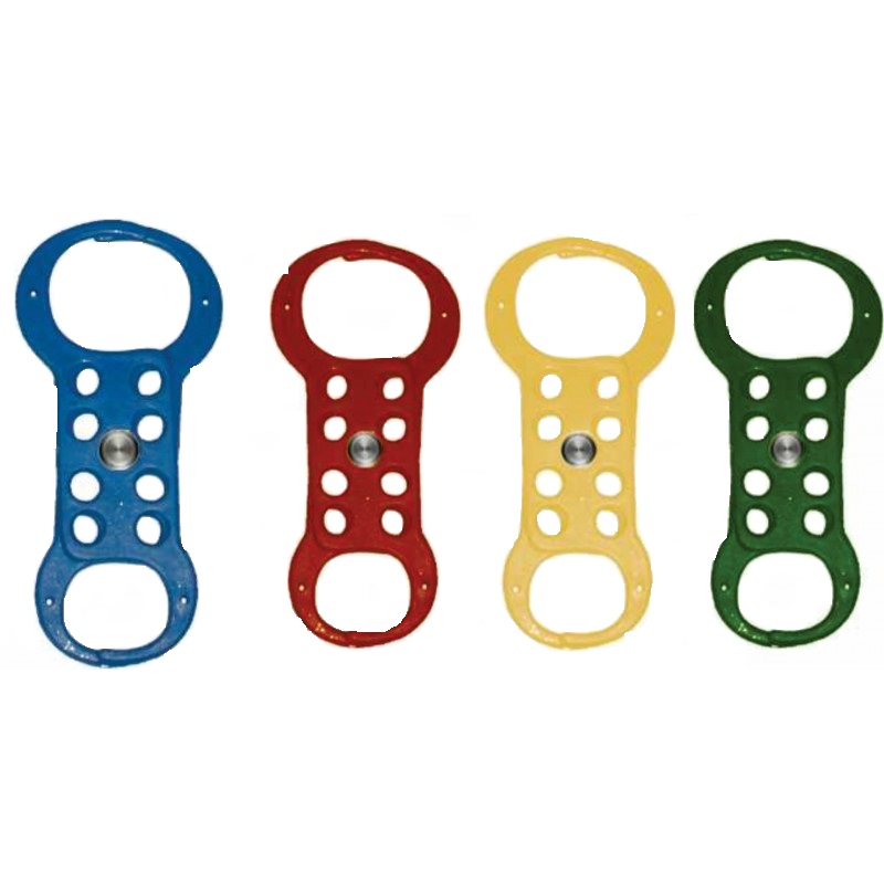 DIELECTRIC DOUBLE JAW LOCKOUT HASP