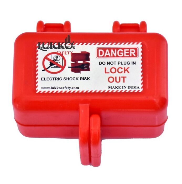 PLUG POWER CORD LOCKOUT SMALL