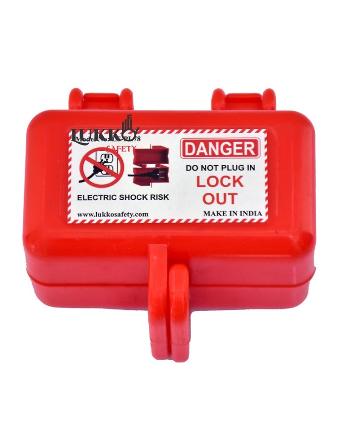 PLUG POWER CORD LOCKOUT SMALL