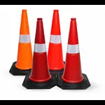 Cone 750MM 4" Sleeve Orange Safedot | Gopal Fire Safety