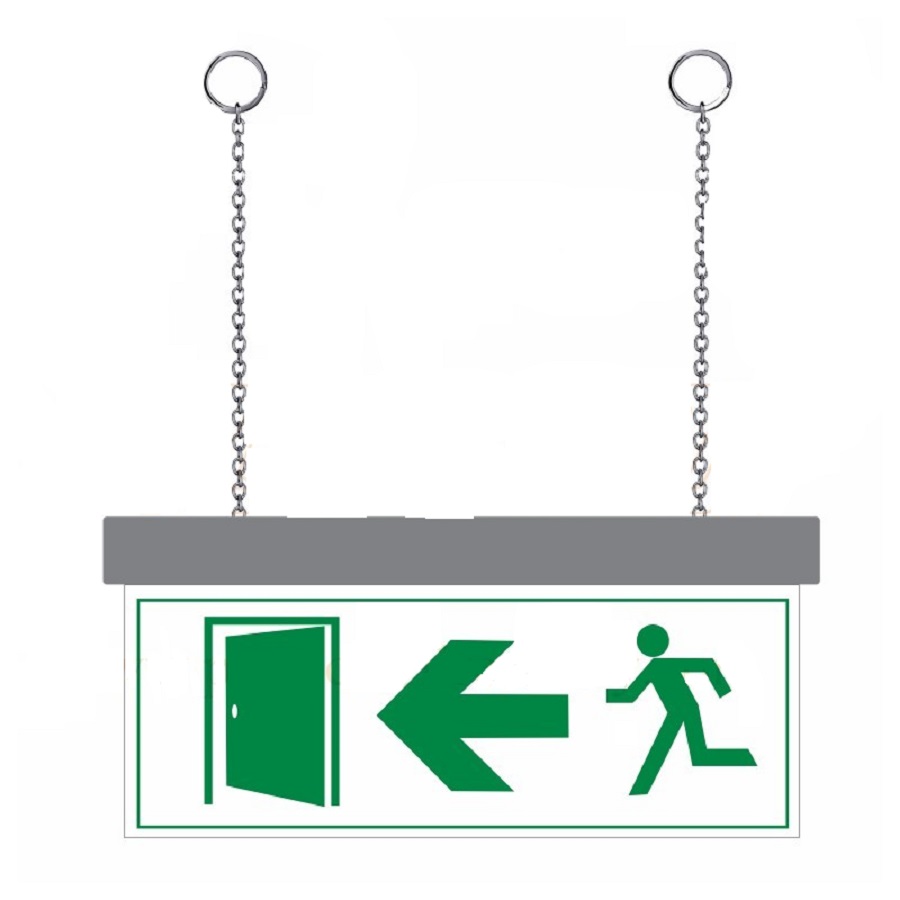 TWO SIDE LED EXIT DIRECTION SIGN