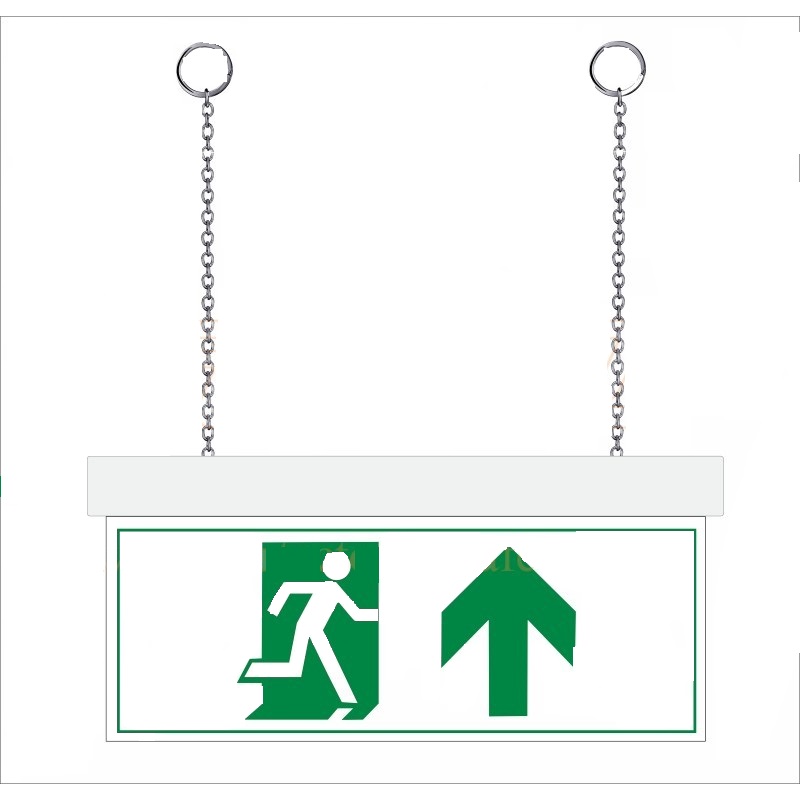 TWO SIDE LED EXIT DIRECTION SIGN