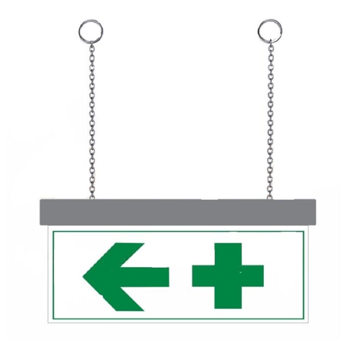 TWO SIDE LED FIRST AID SIGN
