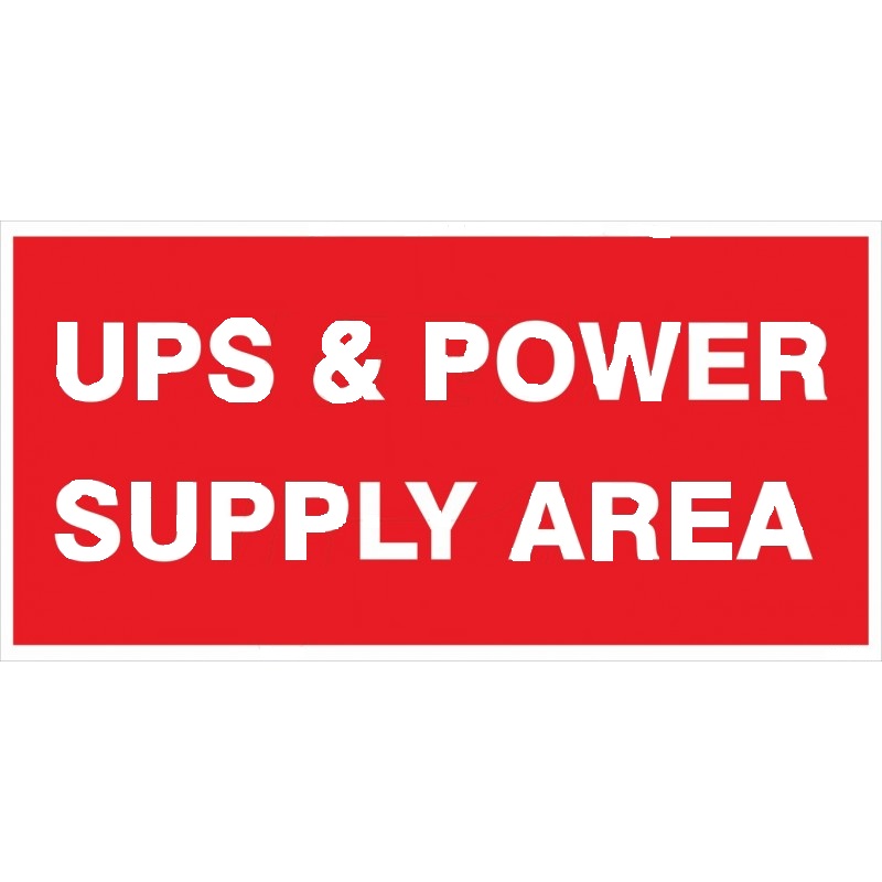 UPS & POWER SUPPLY AREA