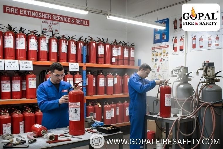 Fire Extinguisher Inspection and Refilling Services