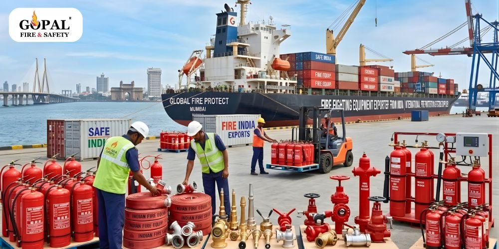 Fire fighting equipment exporter from India