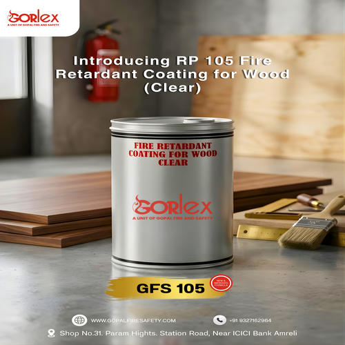 Gorlex GFS 105 - RP 105 Fire Retardant Coating for Wood (Clear)