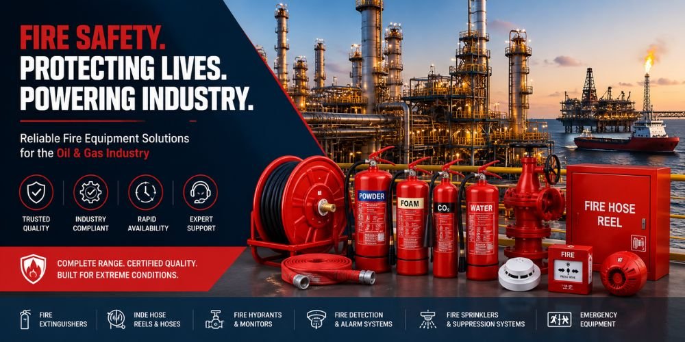 Fire equipment supplier for oil & gas industry