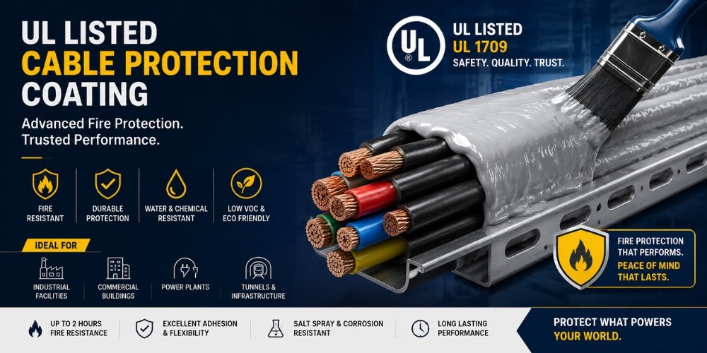 UL Listed cable protection coating Saudi