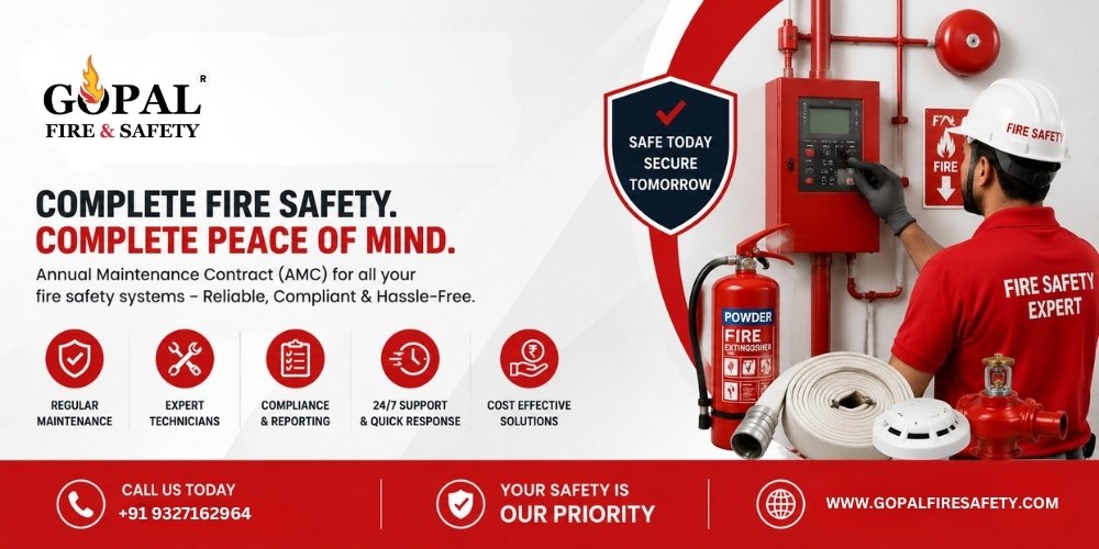 Fire safety AMC company Saudi