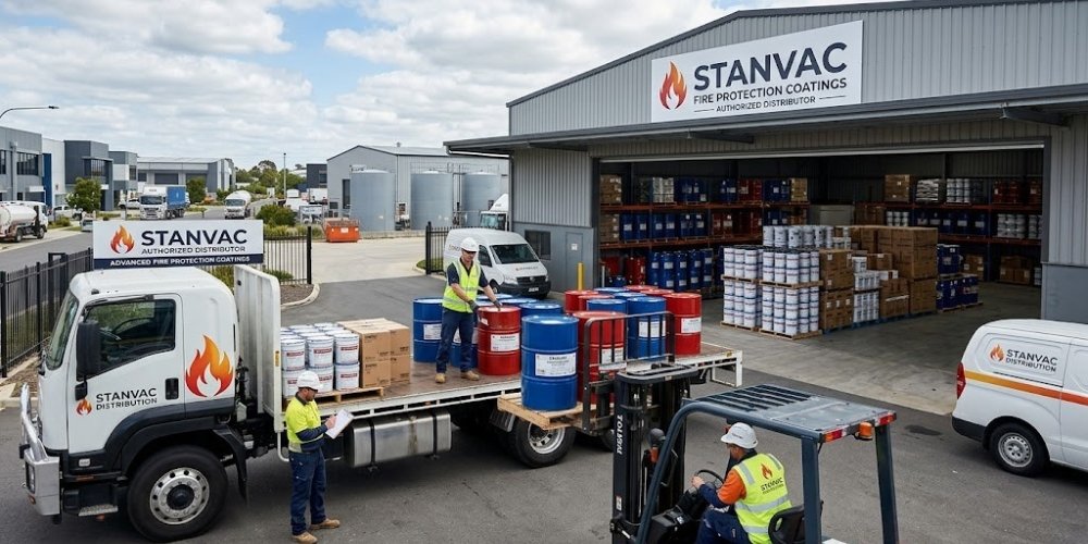 Stanvac fire protection coating distributor