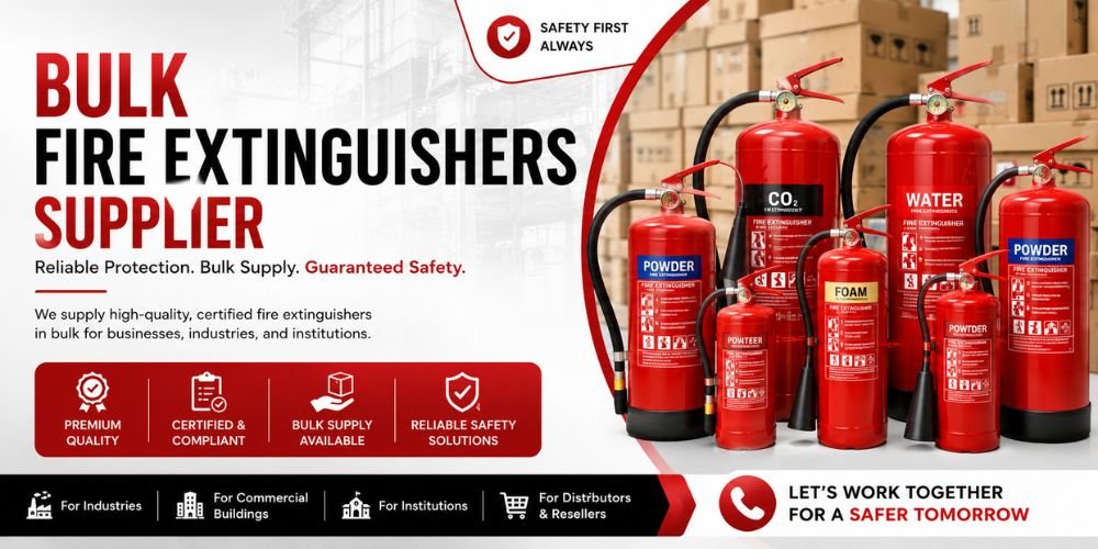 Bulk fire extinguishers supplier