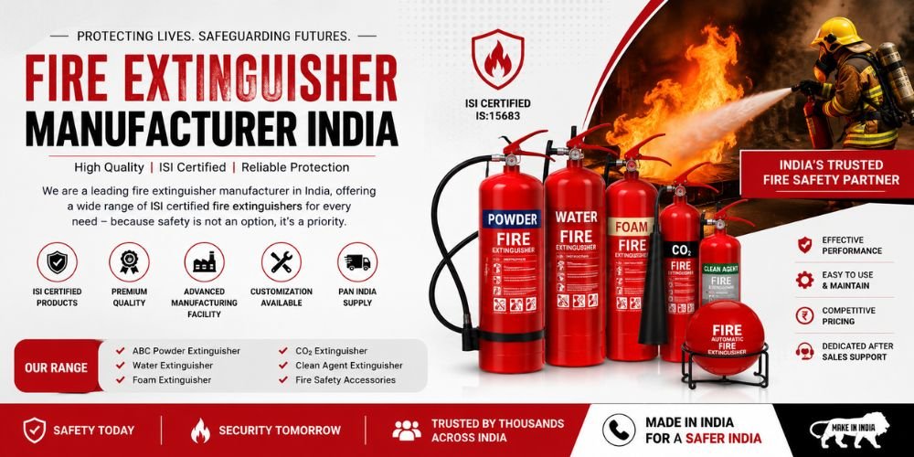 Fire extinguisher manufacturer India