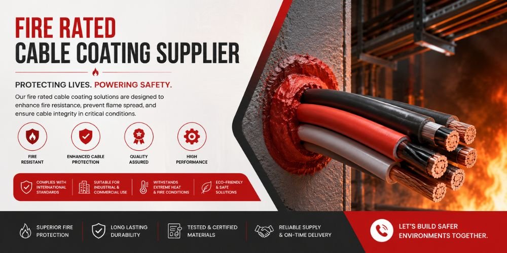 Fire rated cable coating supplier