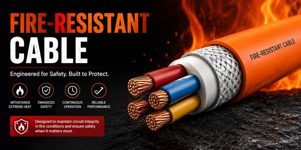 Fire resistant cable