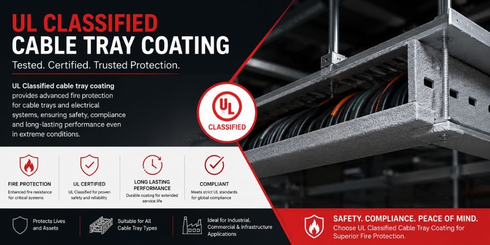 UL classified cable tray coating