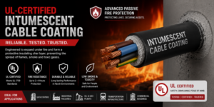 UL Certified intumescent cable coating